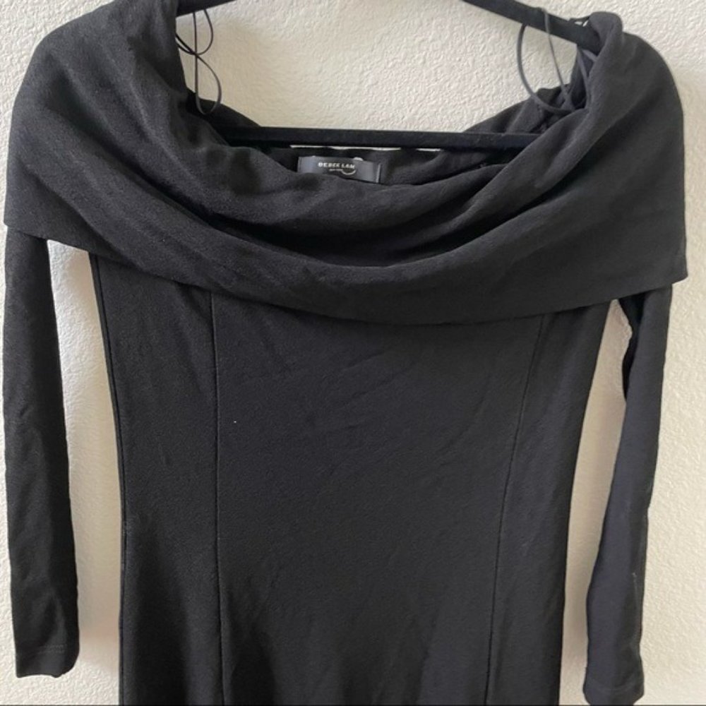 Derek Lam Off-the-Shoulder Handkerchief Dress - Picture 7 of 11